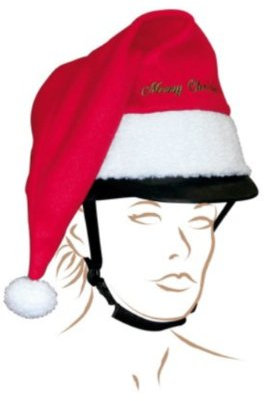 EKKIA Weihnachtsmütze für Reithelme