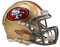 Riddell NFL San Fransisco 49ers Speed Mini Football Helmet