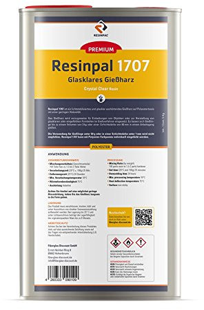 10 kg Gießharz Resinpal 1707 + 200 g Härter