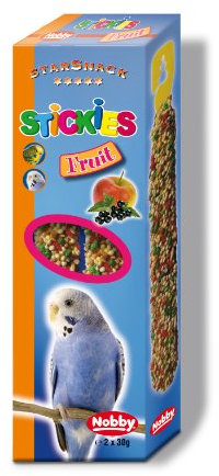 Nobby Stickies Sittich Frucht 2 x 30 g