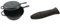 Lodge 3 litre / 3.2 quart Pre-Seasoned Cast Iron Combo Cooker + Lodge Classic Silicone Hot Handle Holder, Black