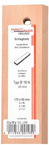 HaWe 00.195 Click-Schlagholz aus Buche