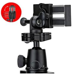 JOBY JB01389-BWW GripTight PRO Montagehalter Premium-Universalklemme (geeignet für Stativmontage Alle Smartphones mit oder ohne Hülle)