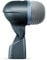 Shure BETA 52A Kick Drum Mikrofon - Supercardioid Dynamic Mic mit hohem Ausgangsneodym -Element, Verriegelungsständeradapter, Durabl -Stahlgitter und Stoßhalterung