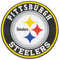 FANMATS 17972 NFL Pittsburgh Steelers Roundel Mat Team Color, 68,6 cm Durchmesser
