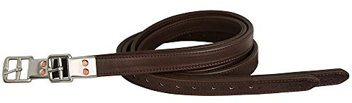M. Toulouse Chocolate Stirrup Leathers 1x48