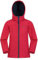 Mountain Warehouse Exodus Wasserdichte Windjacke Kinder Softshell - Leichte, Atmungsaktive Regenjacke, Wasserfest Rot 104 DE (3-4 Jahre)