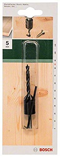 Bosch Accessories 2609255218 Foret à bois avec fraise conique 90° Diamètre 5 mm