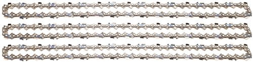 3 tallox cadenas de sierra .325 1,6 mm 68 eslabones 45 cm full-chisel compatible con Stihl Husqvarna Dolmar Makita y otras