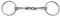 Doppelt gebrochenes Trabergebiss, Edelstahl 13,5 cm