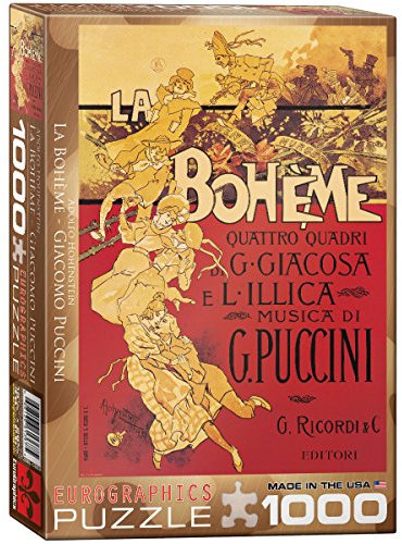 Eurographics Adolfo Hohenstein La Boheme, 1000 Teile