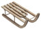 Hobbyfun Schlitten 18,5 x 8 x 7,5cm, Braun