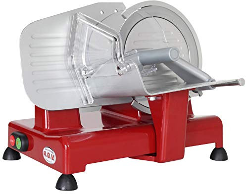 RGV Luxor 20 Affettatrice, 110W, Argento/ Rosso