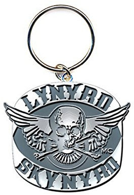 Lynyrd Skynyrd Schlüsselanhänger Biker Logo Classic One Size Silber, One Size