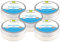 GREENDOOR Deo Creme 5x 50ml Family Pack, Creme Deodorant ohne Aluminium-Salze u Alkohol, natürlich ohne Tierversuche, Naturkosmetik Deocreme vegan Cremedeo Spar-set