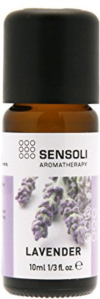 SENSOLI Lavender Essential Oil 10ml - Pure and Natural Essential Oil for Aromatherapy and Diffusers