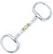 Stübben Gebiss 2230 Olivenkopftrense doppelt gebrochen - 13,5 cm - 14 mm - Sweet Copper Mittelstück