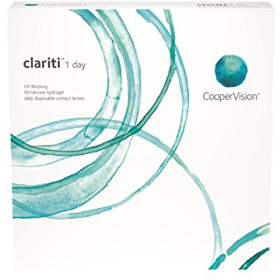Clariti 1 Day - Lentes de contacto esféricas diarias (R 8.6 / D 14.1 / -2.25 Diop), Pack de 90 uds.