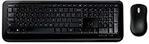 Microsoft PY9-00024 RF sans fil AZERTY Français Noir clavier - Claviers (Standard, Sans fil, RF sans fil, AZERTY, Noir, Souris incluse)