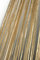 Haus und Deko Fadenvorhang Fadengardine mit Lurex veredelt Metallic Effekt Gardine Vorhang Gold 90x250 cm