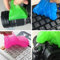 family-baby 4pcs Magic Tastiera Pulizia Gel Adesivi Jelly destop COMPUTER PORTATILE Togli Polvere morbida e flessibile Colla