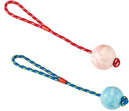 Gor Pets Dog Toy Rope with Rubber Ball (Large)