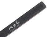 NSI Black Cushion Nail File - 180/240 grit - Washable