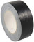 KLEBESHOP24 Gewebeklebeband stark klebend | Gewebeband aus PE | Handreißbar | Weiß, Schwarz oder Silber | 50 m | Breite wählbar | Panzertape/schwarz 30 mm x 50 m