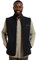 Mountain Warehouse Grasmere Mens Gilet - Lightweight Body Warmer, Water Resistant Jacket, Breathable Running Vest, Pockets - For Spring Summer, Cycling & Hiking Black XL