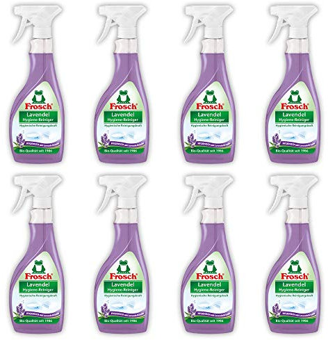 Frosch Lavendel Hygiene-Reiniger, 8er Pack (8 x 500 ml)
