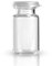 Tablettengläser 50 x 5 ml - Farbe: Klar - mit Schnappdeckel Rollrandglas/für allgemeine Aufbewahrungszwecke, Proben, Pulver, Schüssler-Salzen, Tabletten, Globuli oder ähnliche Stoffe