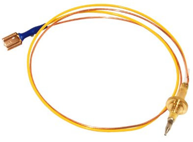Smeg 948650109 - Termocoppia di ricambio per forno e fornello, 500 mm, ricambio originale per fornelli, adatto per diverse marche