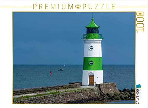 CALVENDO Puzzle Leuchtturm Schleimünde | 1000 Teile Lege-Größe 64 x 48 cm Foto-Puzzle für glückliche Stunden