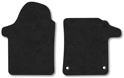 Mercedes Vito (2014+) Carpet Car Mats | Black Edge Trim Tailored Fit Floor Mats Full Coverage Protection Accessories Easy Clean Anti Slip Made in the UK