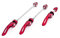 XLC Unisex – Erwachsene Schnellspannset QR-L05, Rot, Unisize
