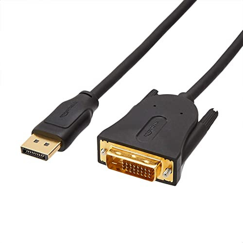 Amazon Basics HL-007267 Verbindungskabel, DisplayPort auf DVI, Full-HD, 0,9 m (3 ft), Schwarz