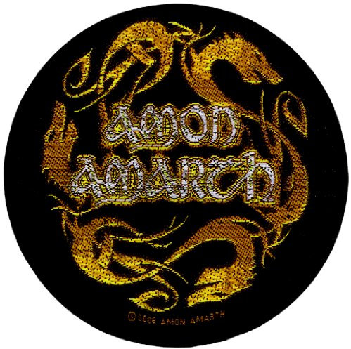 Aufnäher Patch - Amon Amarth Dragons Circular