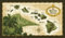 Hawaii-Inseln Vintage Stil Karte Deluxe Velours Strandtuch