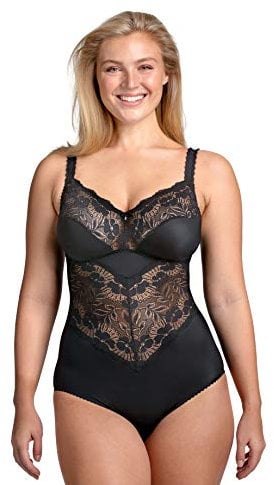 Miss Mary Fantastic Flair Body di pizzo morbido senza ferretto 105B Black