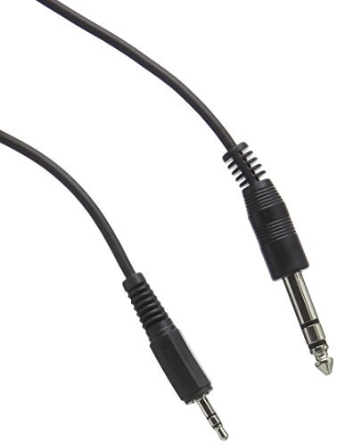 Monacor 2m 3.5mm to 6.3mm Audio-Verbindungskabel