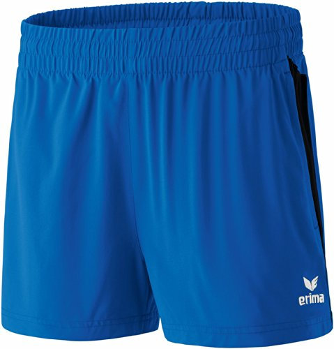 erima Damen Shorts Premium One, Mehrfarbig (New Royal/Schwarz) 36