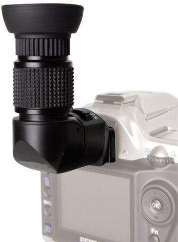 BIG Universal Weitwinkelzoom-Winkelsucher, Schwarz, 1x-2x Vergrößerung, 360° drehbares Visier, Geeignet für Canon EF, Nikon F, Olympus OM, Pentax K, Minolta Alpha, Leica R