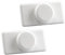 Rollomagnet für Rollo-Unterleiste, Weiss (2er Set), Victoria M.