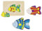 Goki 57897 - Schichtenpuzzle - Fisch