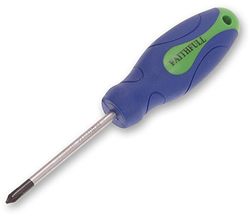 Faithfull FAISDPH1 Soft-Grip Screwdriver Phillips PH1 x 75mm