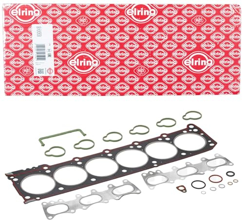 ELRING 900.125 Dichtungssatz Zylinderkopf ohne Zylinderkopfhauben-Dichtung ohne Ventilschaftabdichtung Kompatibel mit MERCEDES-BENZ Stufenheck W124 1040103220 1040103720 A1040103220 | Kompatibel mit: GM KOREA KORANDO, MUSSO, MERCEDES-BENZ 124 Coupe, 124 Stufenheck, 124 T-Model, C-CLASS, E-CLASS, E-CLASS