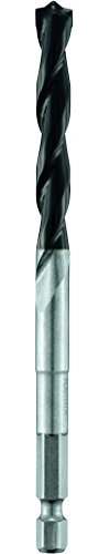 Alpen 18900500100 Hartmetall-Betonbohrer Profi Beton, ¼“ Sechskant-Schaft, ∅ 5 mm, L1 100 mm, L2 39 mm