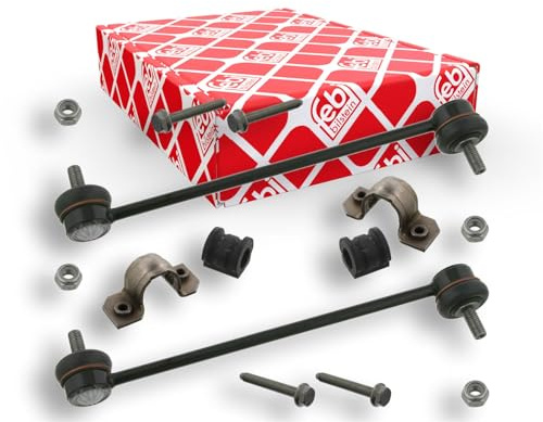febi bilstein 37079 Anti Roll Bar Bush Kit with stabiliser links, pack of one