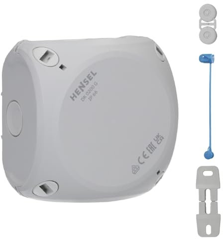 Hensel DK0200G Kabelabzweigkasten Abzweigdose Feuchtraumdose IP 66 bis 2,5qmm ohne Klemme