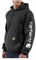 Carhartt Men's Loose Fit Midweight Logo Sleeve Graphic Sweatshirt, Black, XS